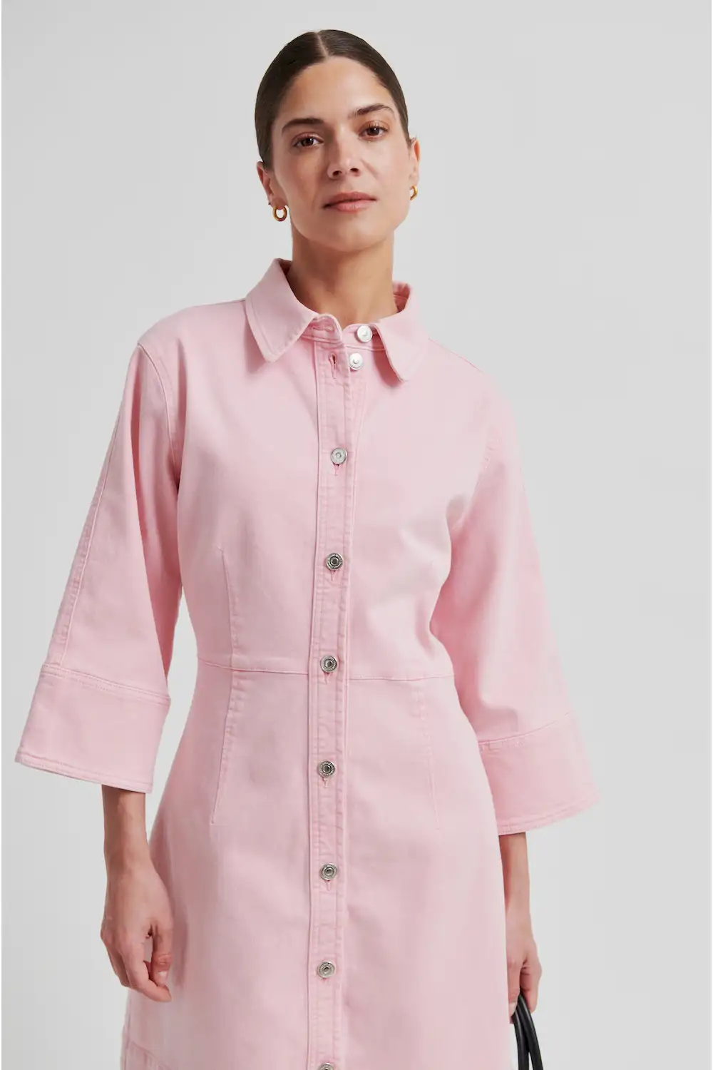 SECOND FEMALE, kjole Isella Denim Dress (Pale Lilac) - Selma Oline