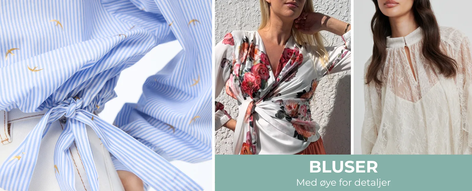 Sjekk Selma Olines utvalg av bluser til våren og sommeren